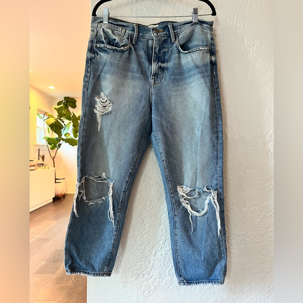 FRAME denim le stevie crop size 28